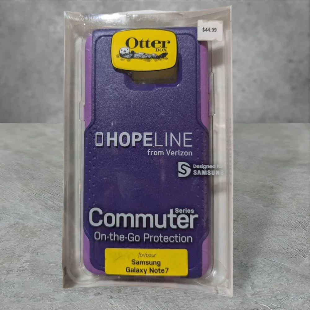 Y3. Genuine Otterbox Commuter Series Case‎ Cover for Samsung Galaxy Note7 Purple